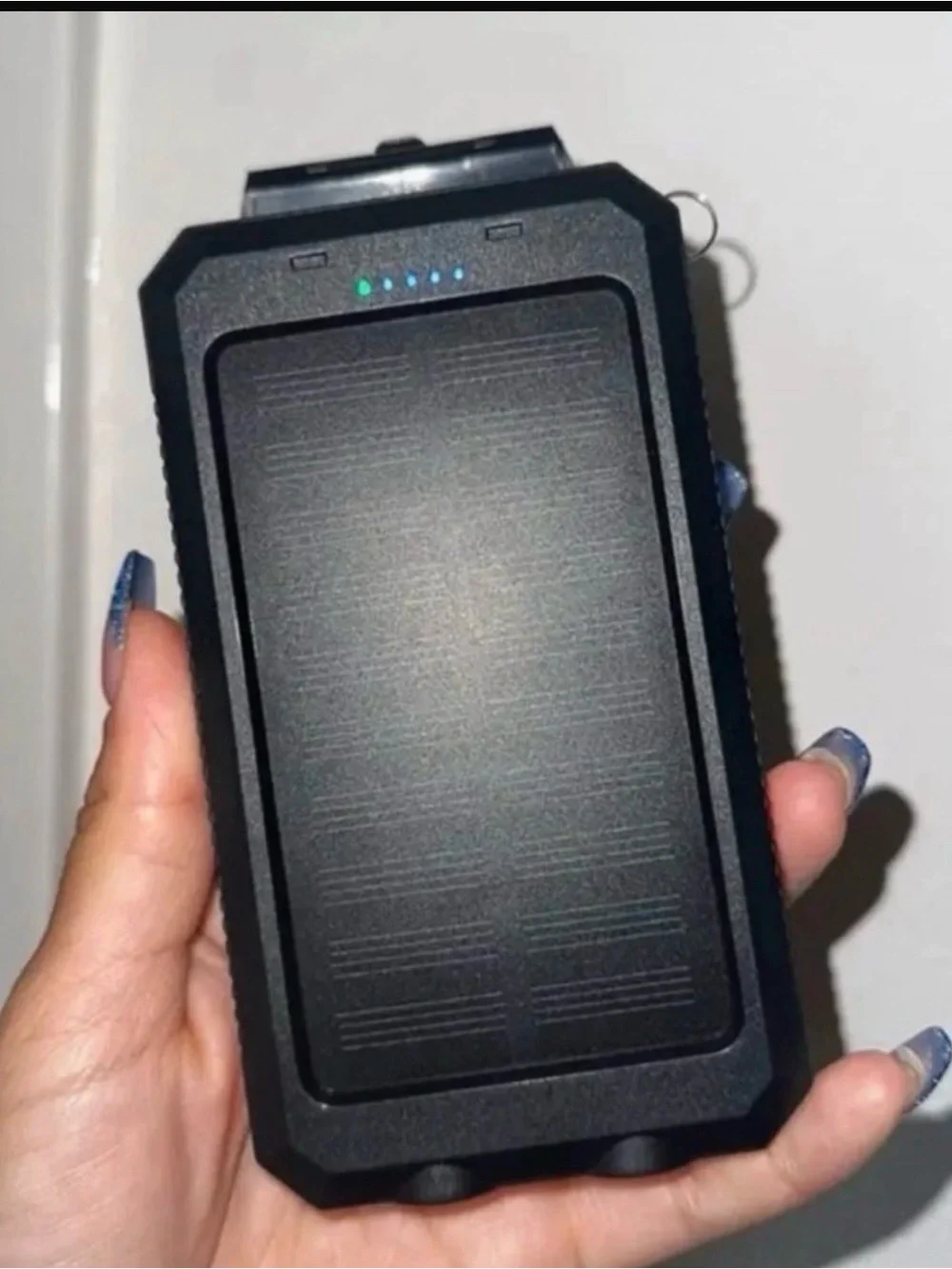 20000mAh Solar Power Bank Portable Charger USB Battery Pack for iPhone & Android